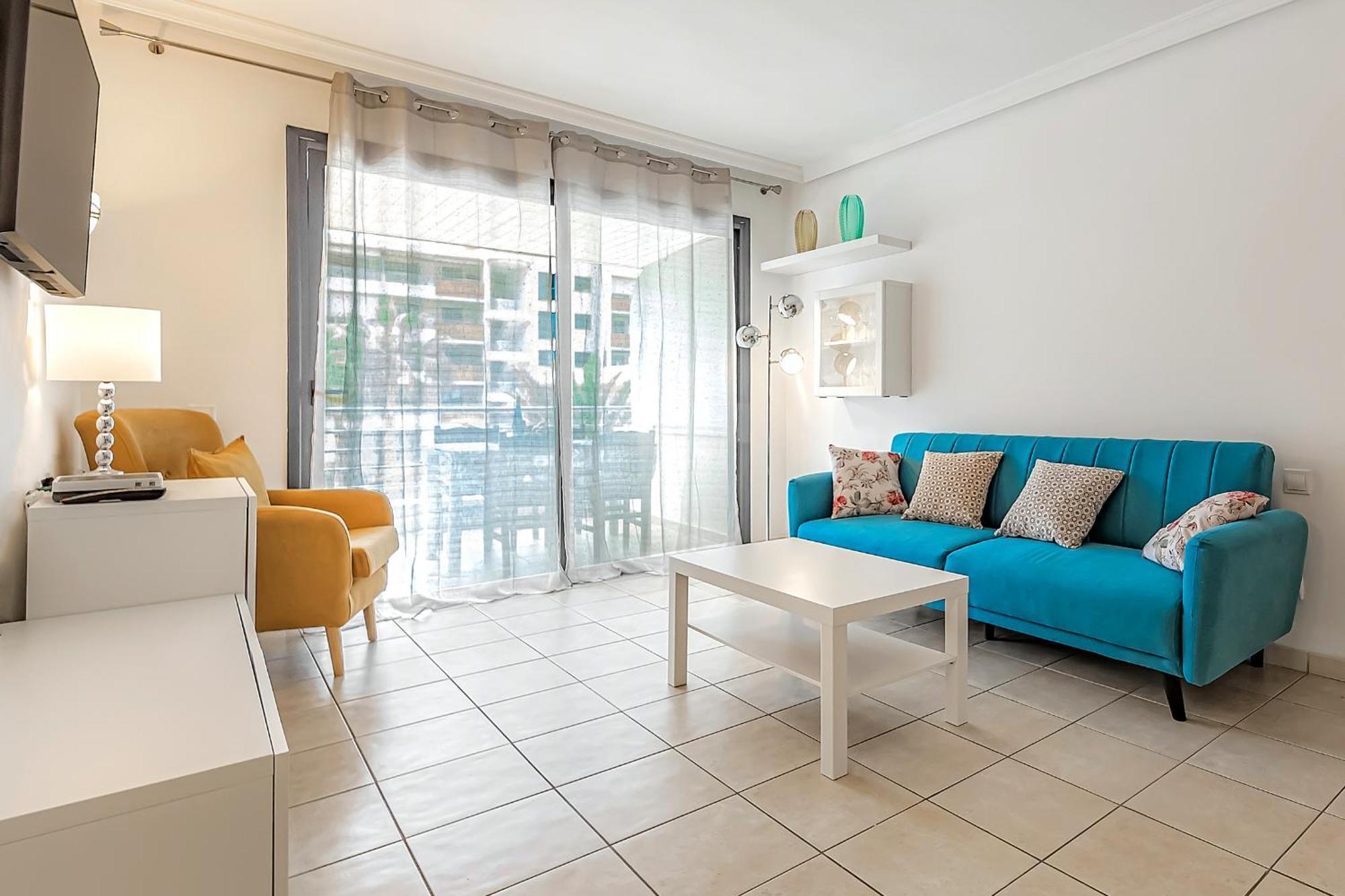 Cozy 2 Bed 2 Bath Balcon Gigantes Appartamento *